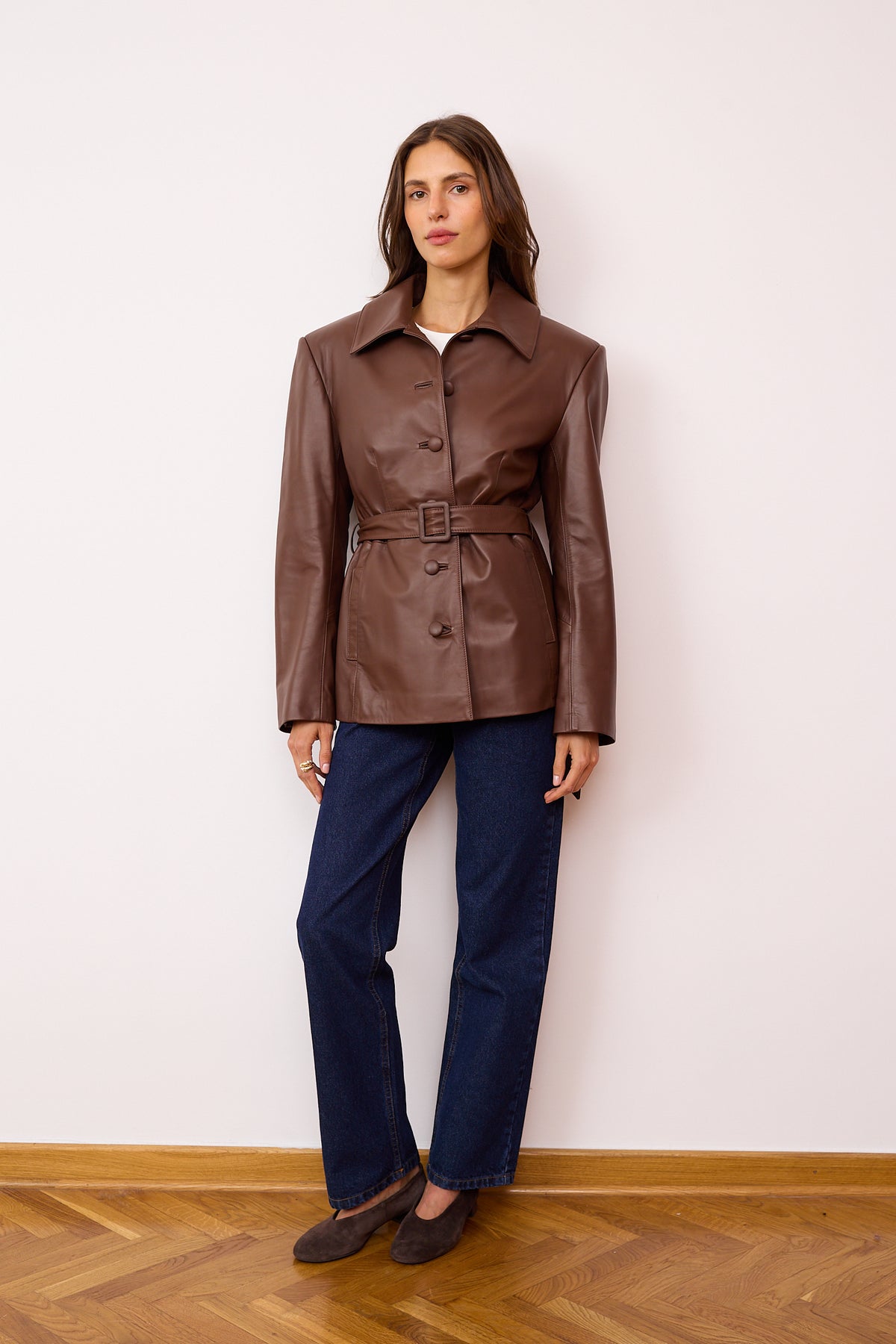 Zoe Leather Jacket /available soon