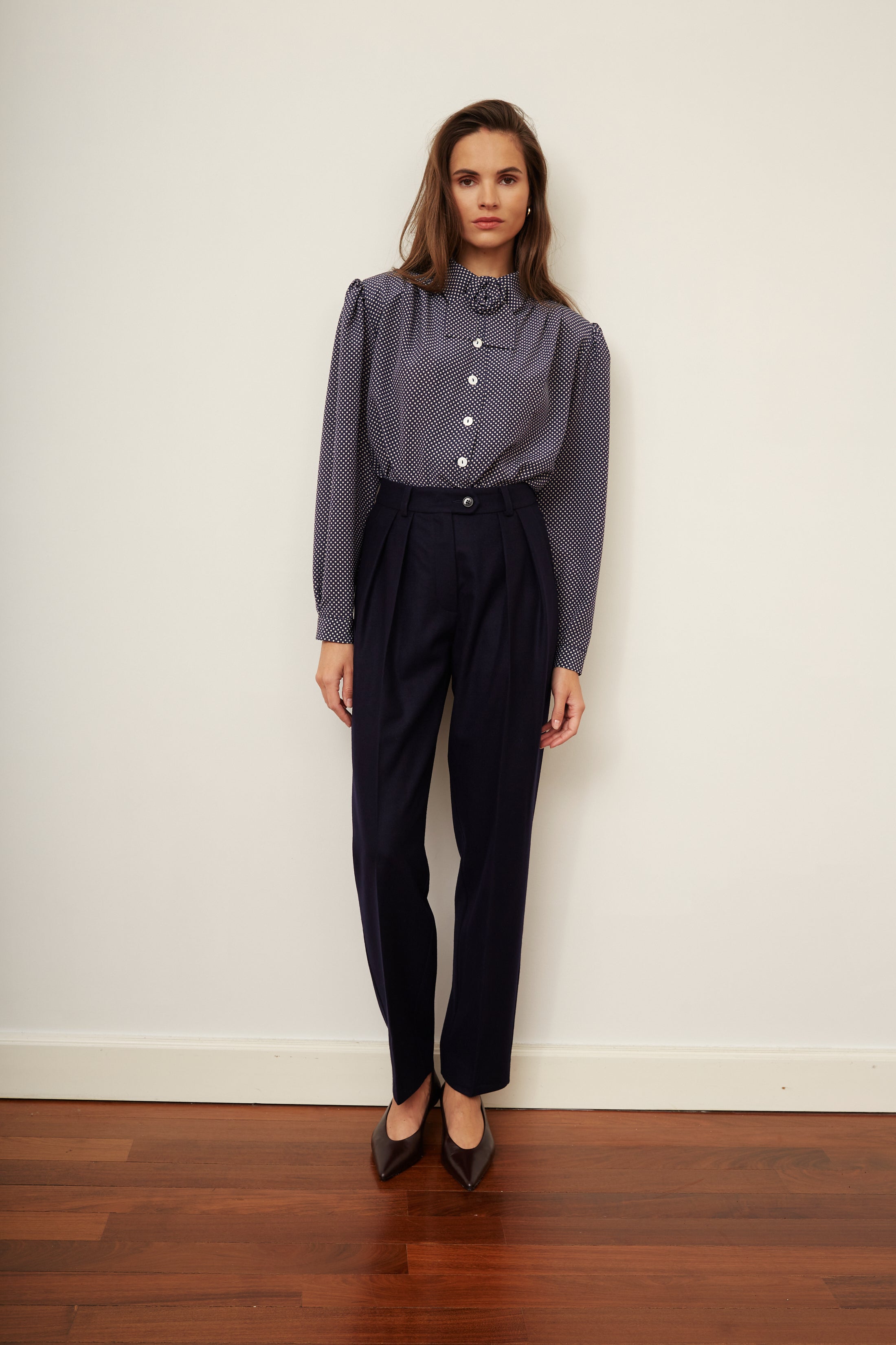 Nino pants navy blue