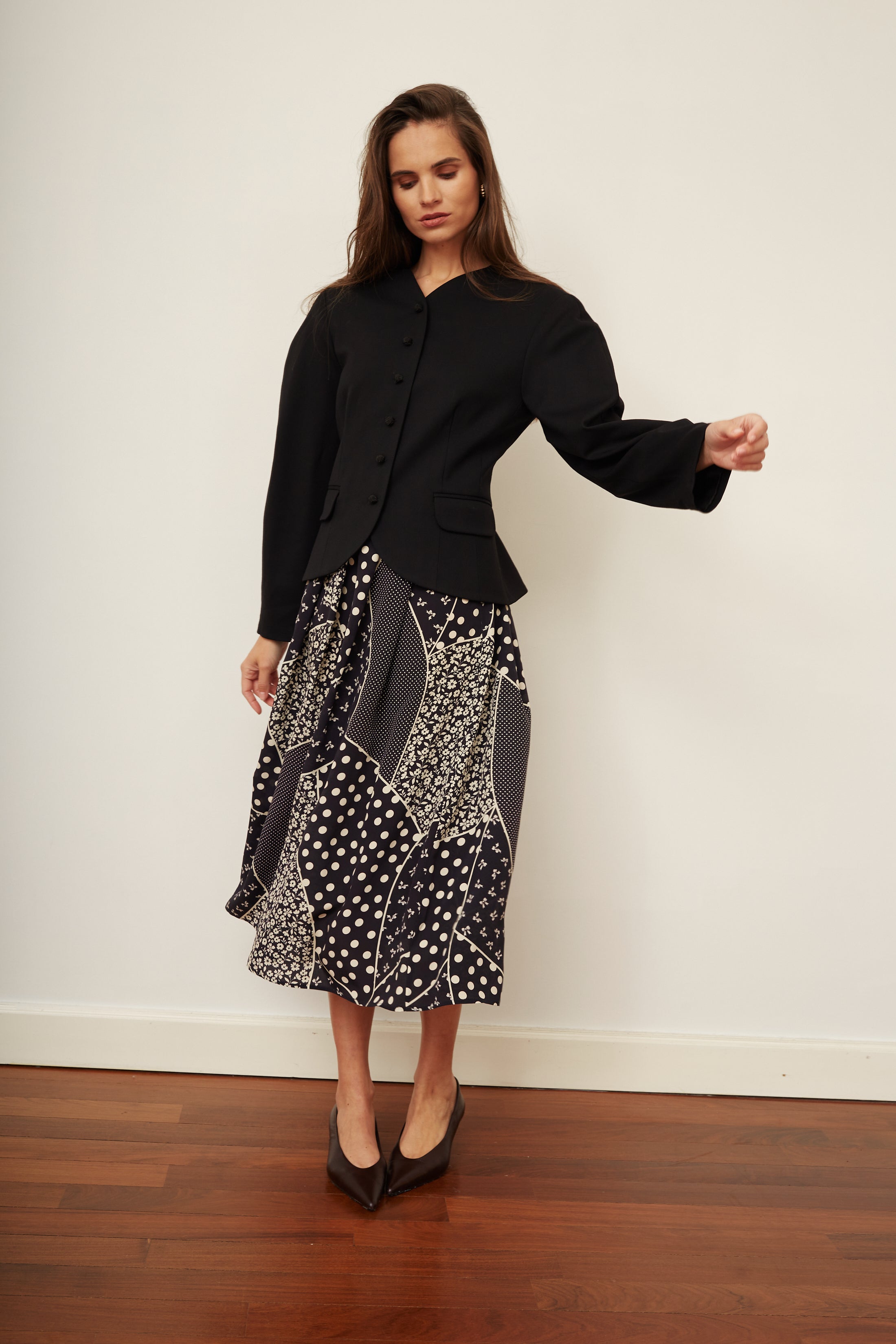 Patchwork skirt / shipping October 27-28