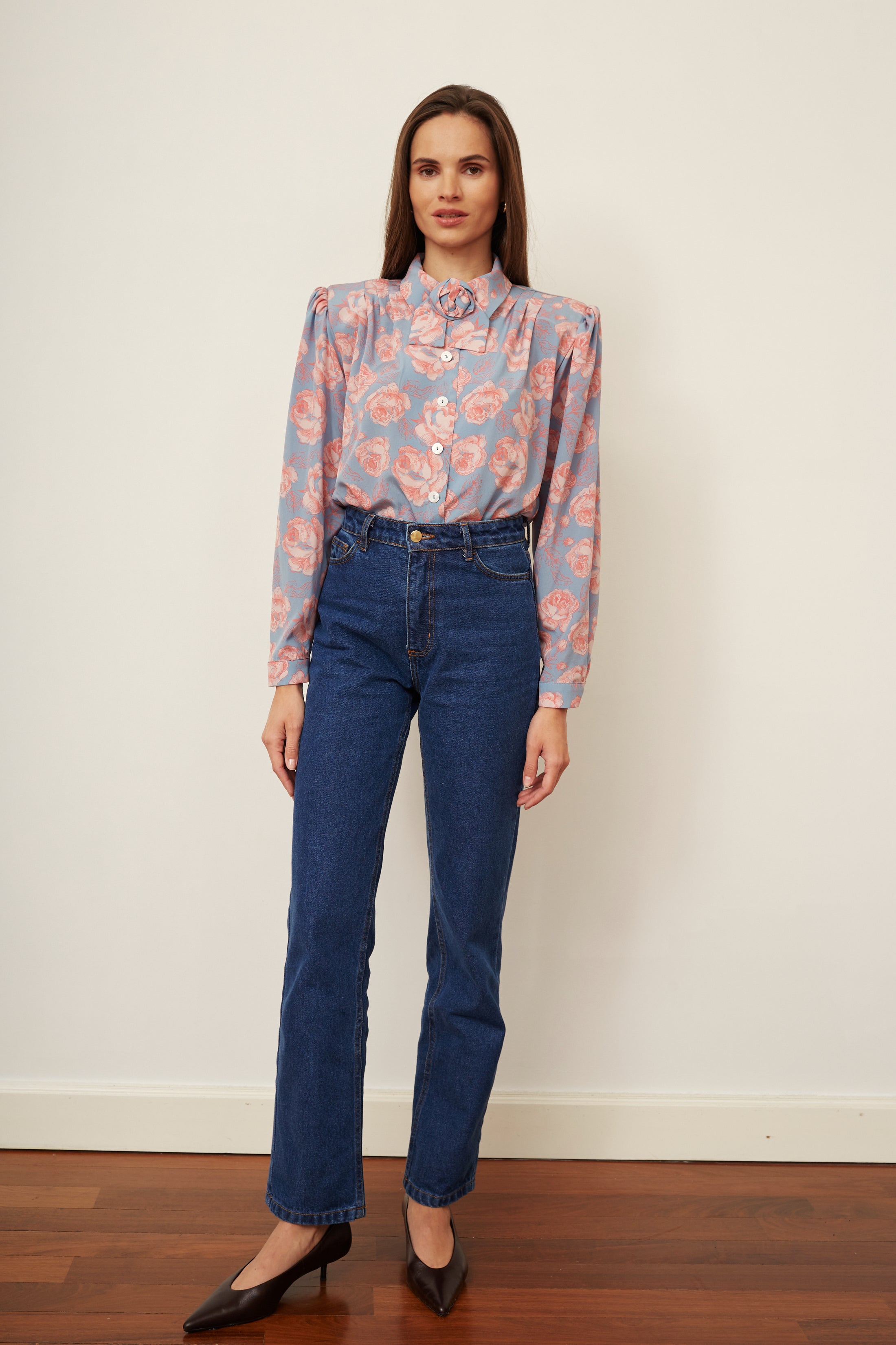 Heloise rose shirt / shipping October 21-22