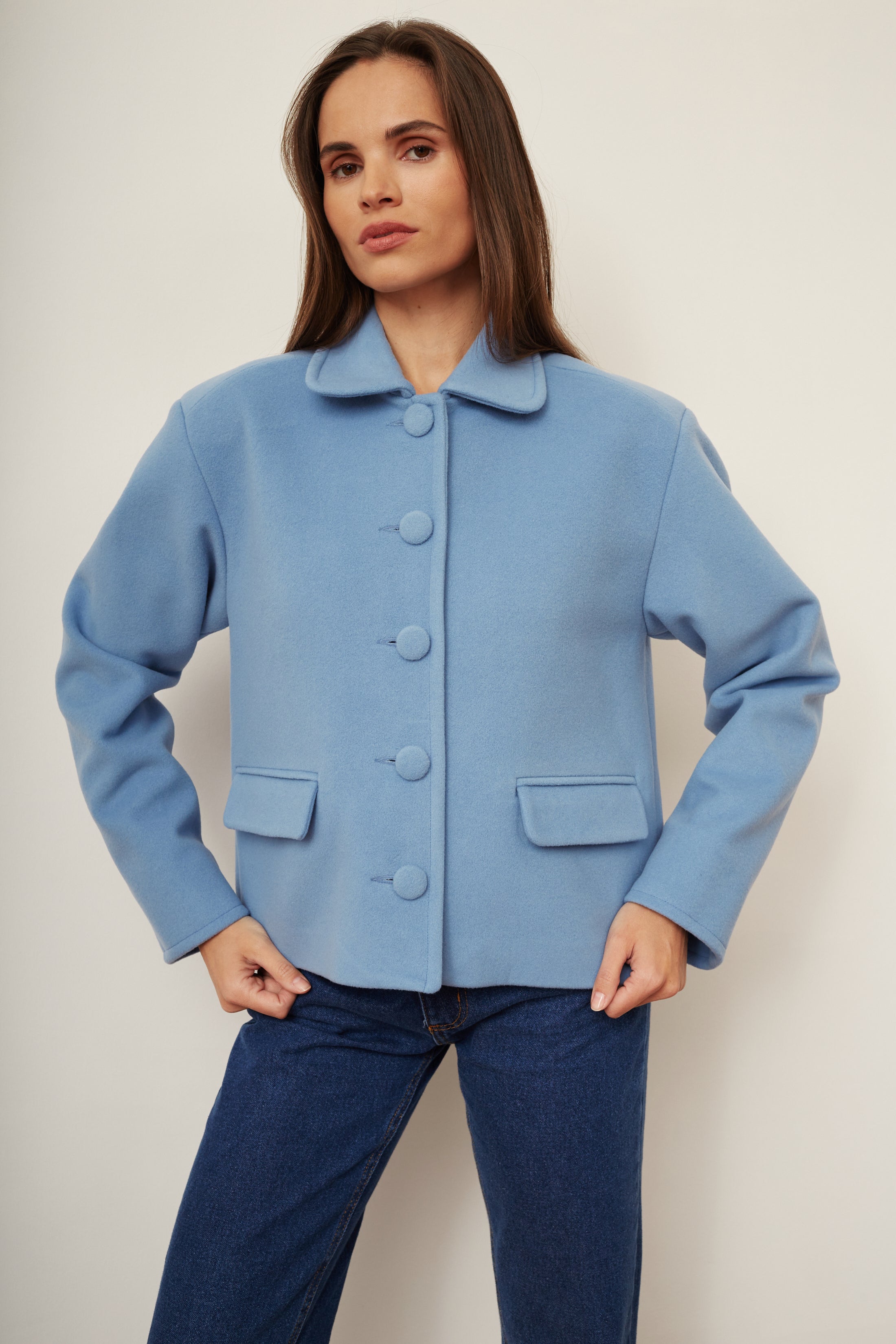 Jackie jacket blue