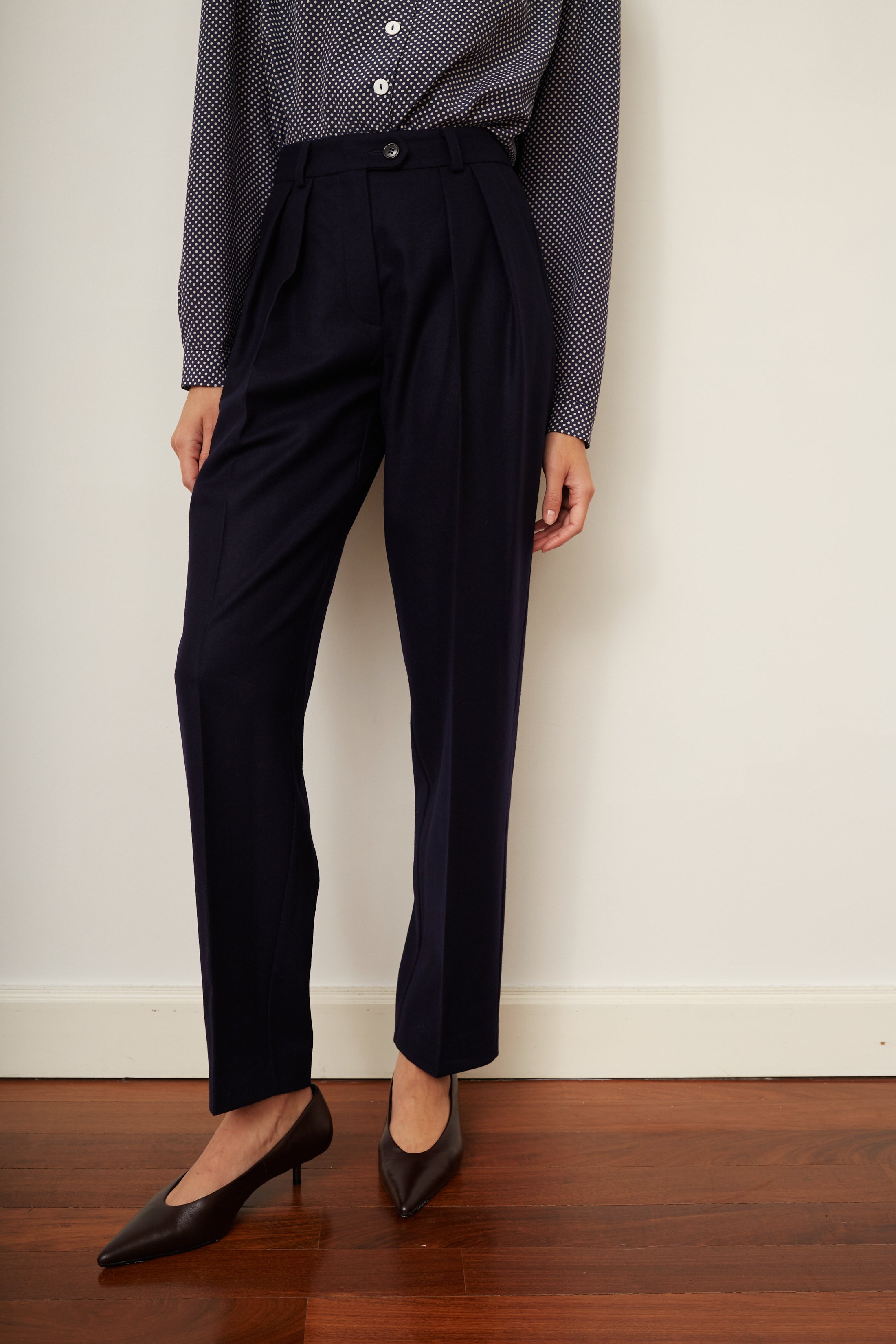 Nino pants navy blue