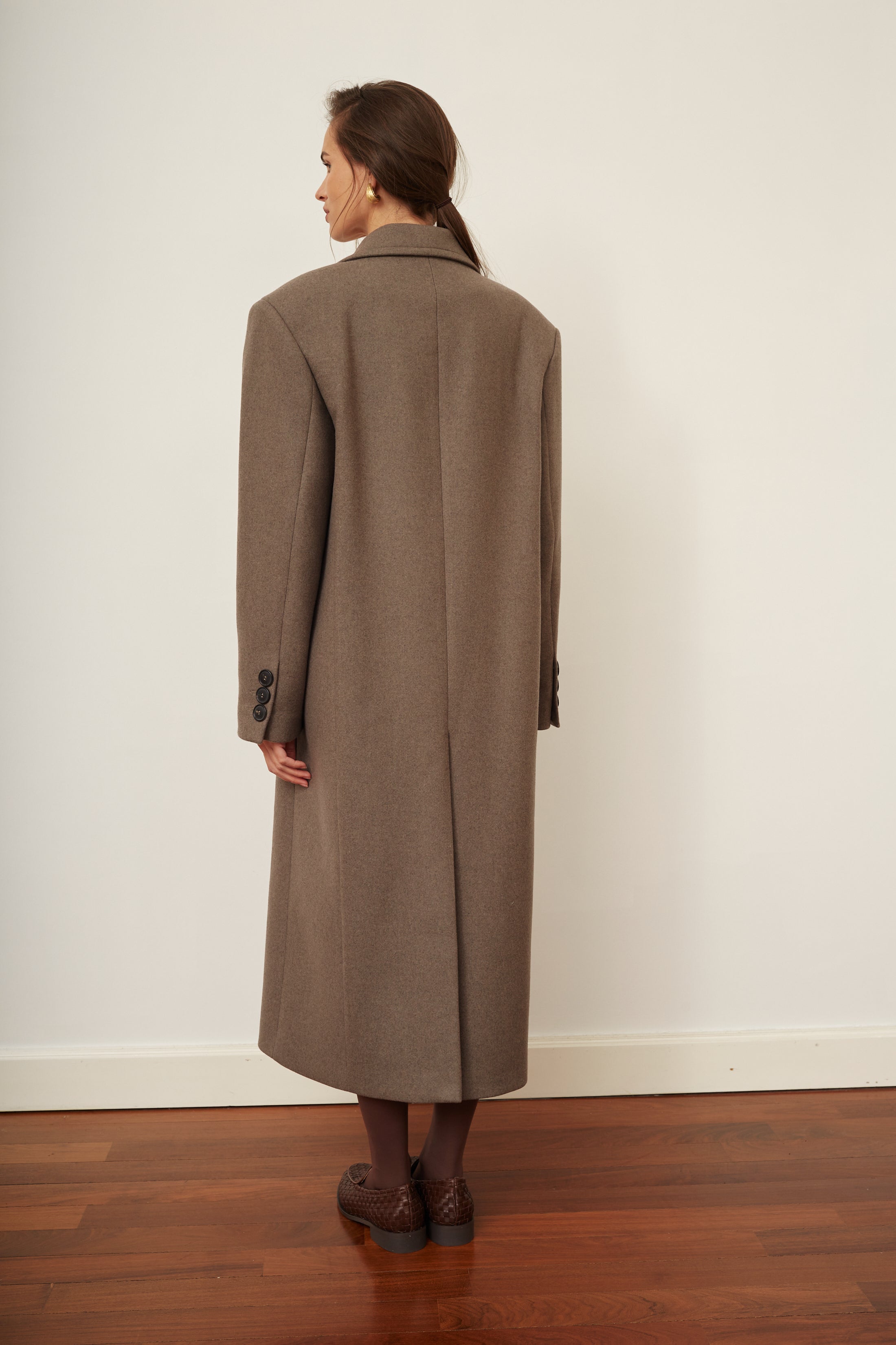 Manteau Gabriel beige foncé
