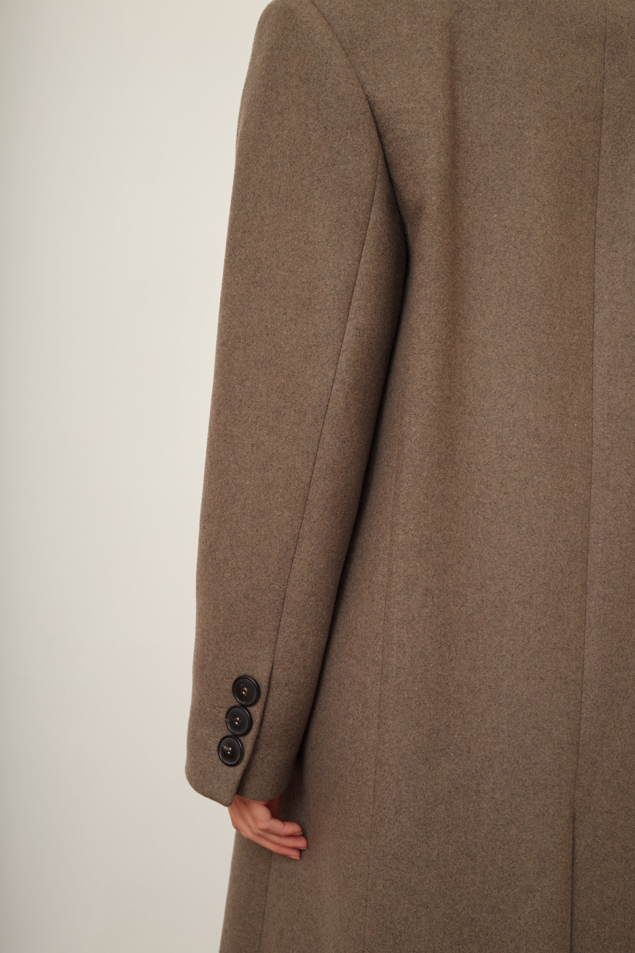 Manteau Gabriel beige foncé