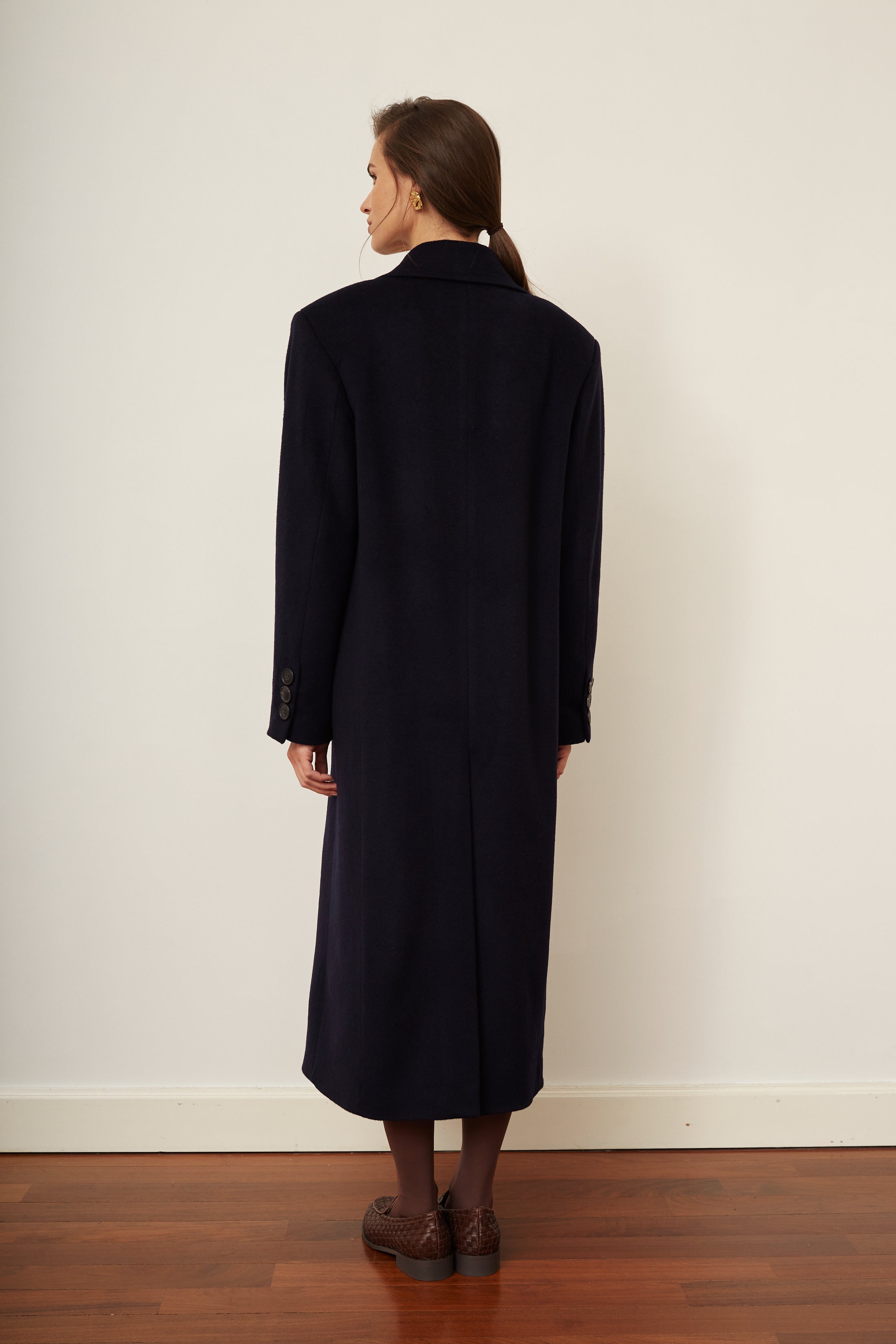 Gabriel coat navy blue