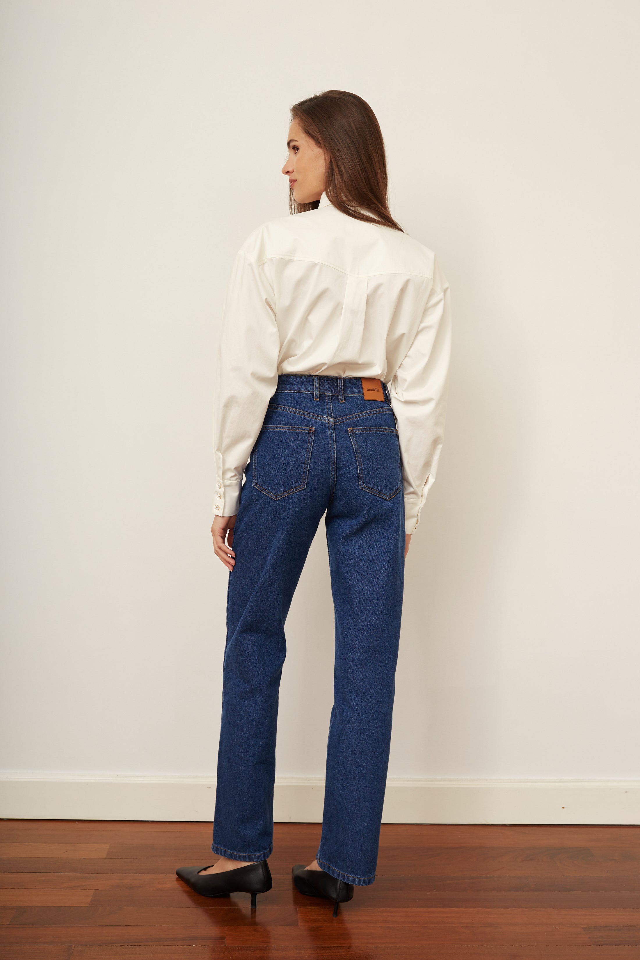 Nicolas navy blue jeans