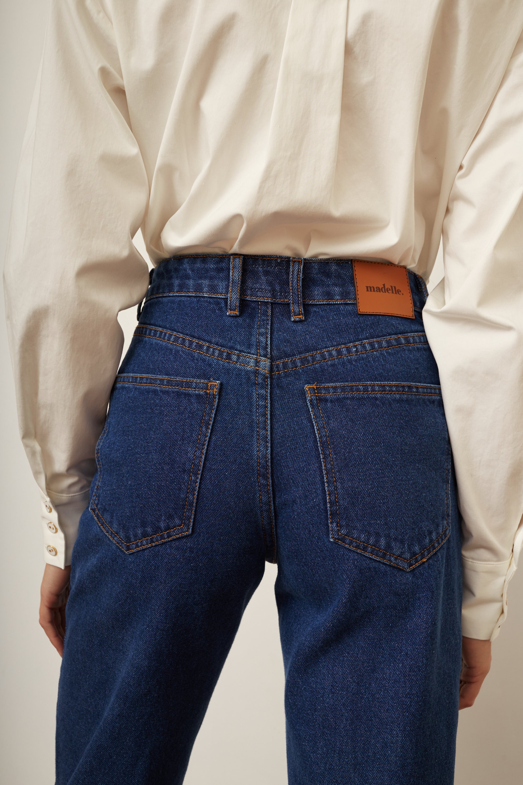 Nicolas navy blue jeans