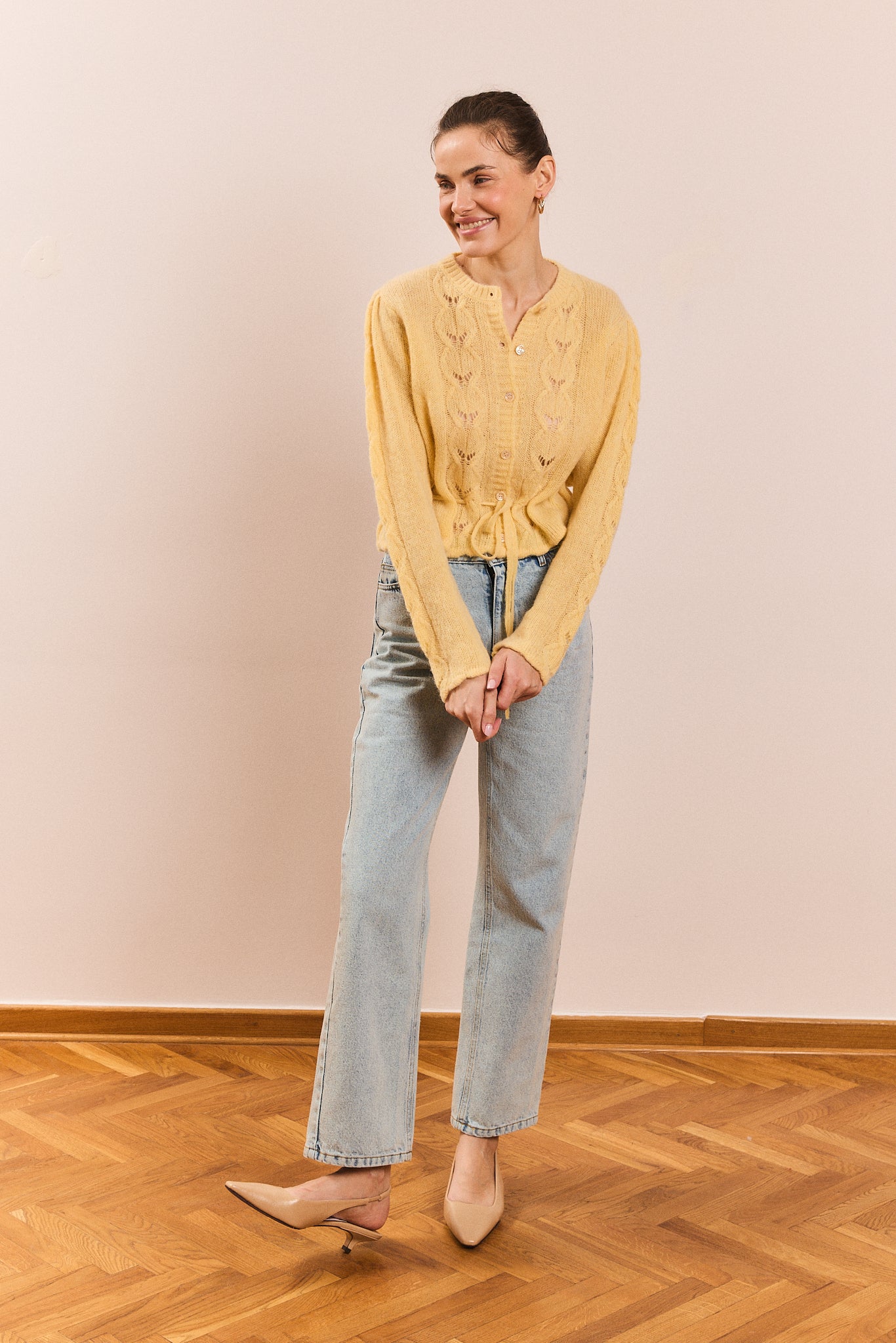 Kardigan Molly żółty