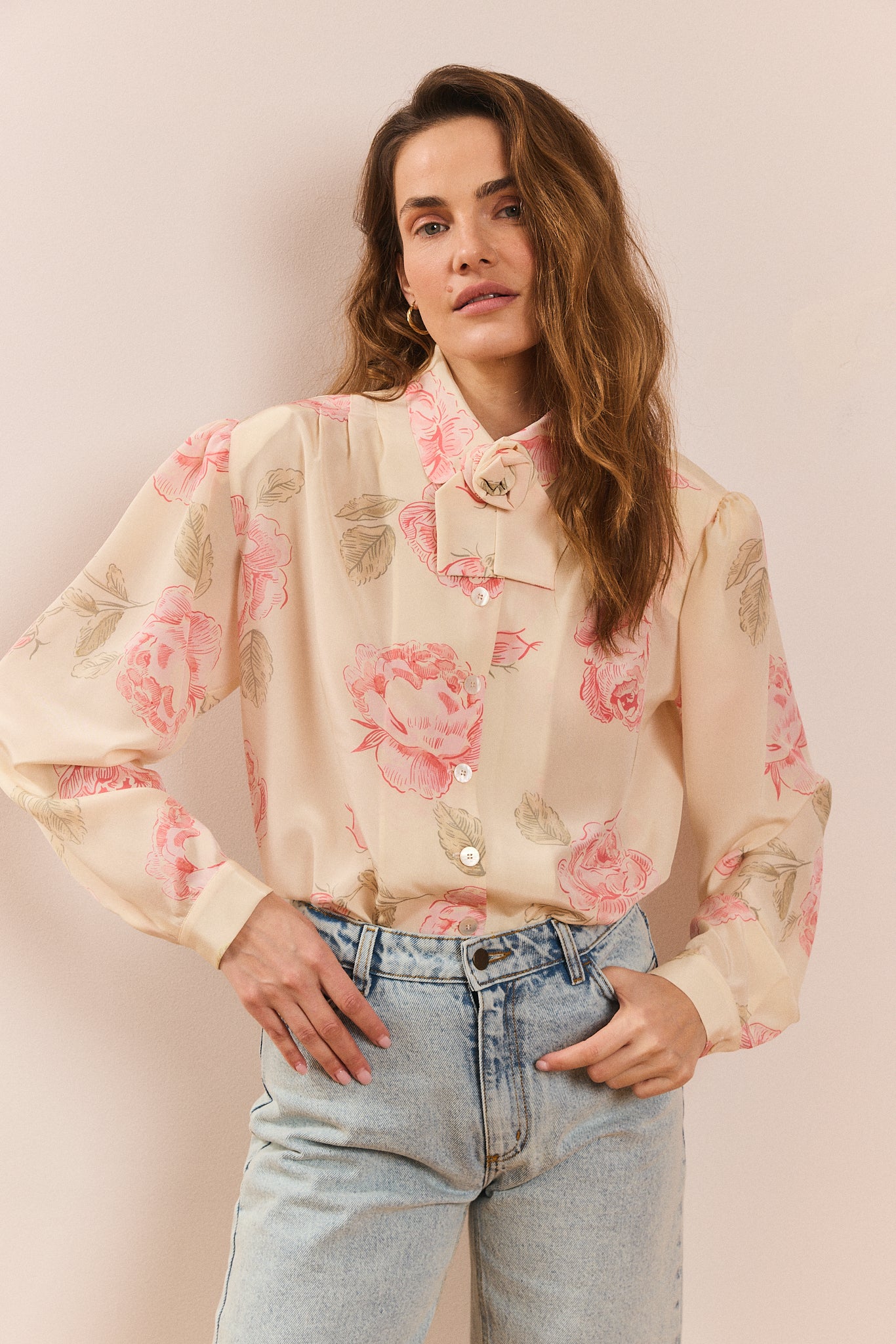 Heloise Rose Shirt / Coming Soon