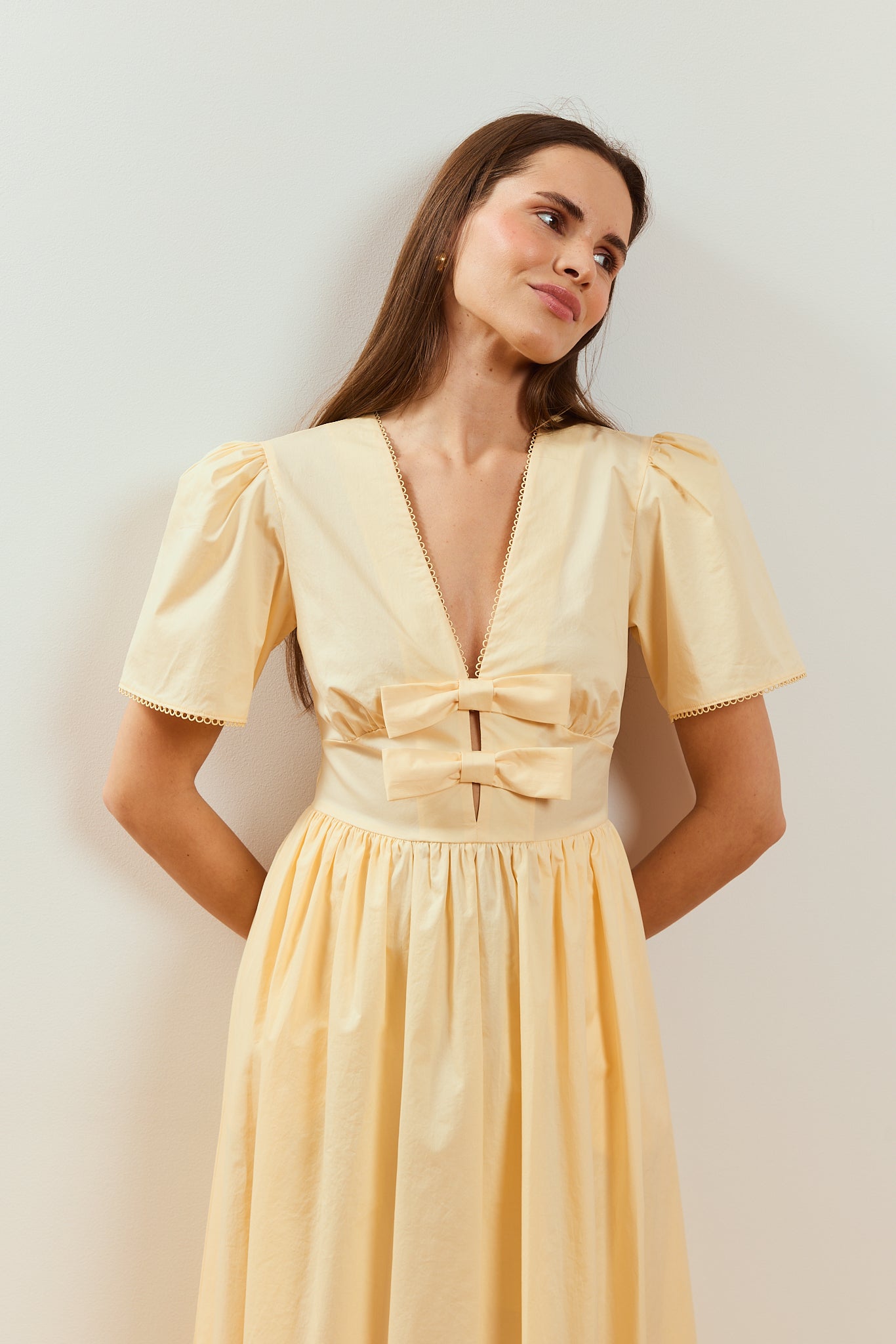 Sukienka Colette bananowa
