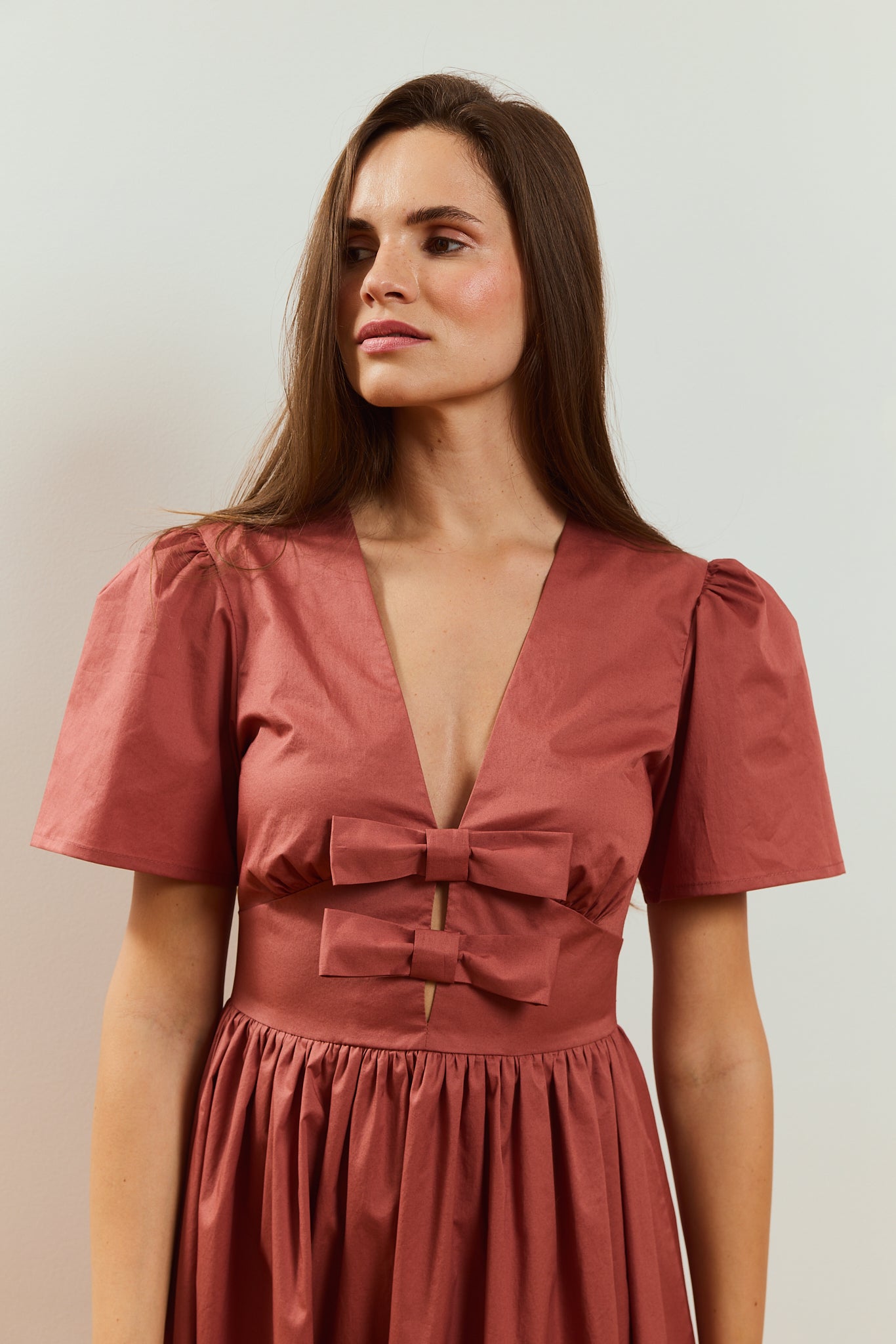 Sukienka Colette terracotta