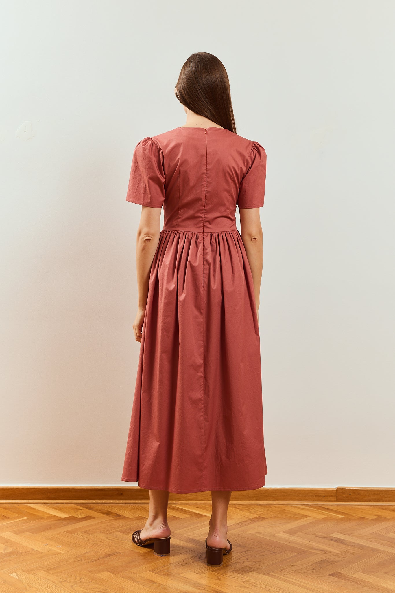 Sukienka Colette terracotta