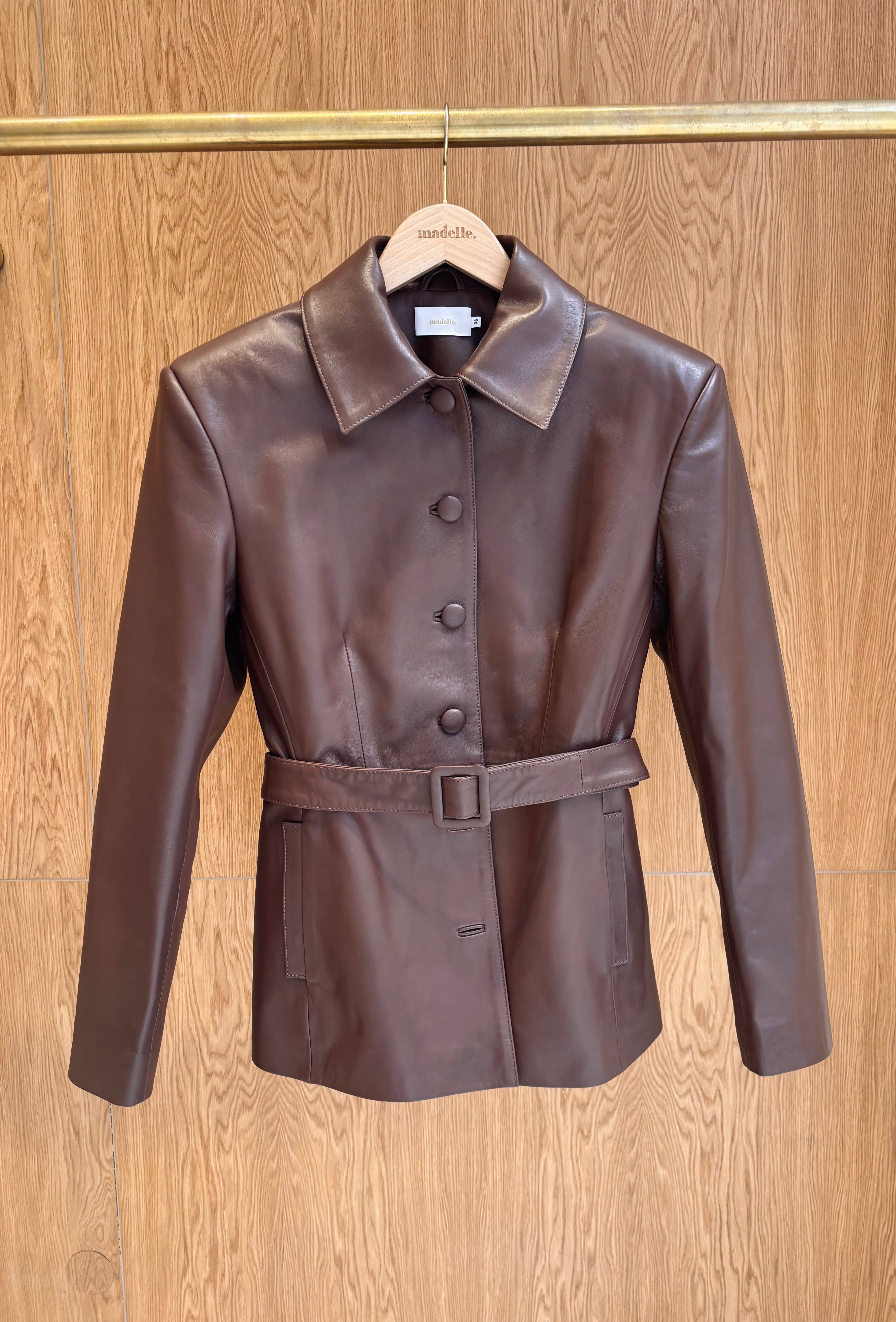 Zoe Leather Jacket /available soon