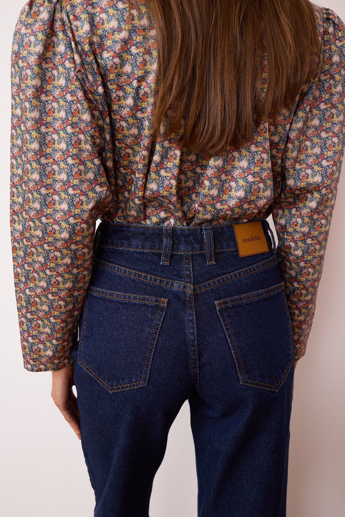 Jeans Nicolas bleu marine
