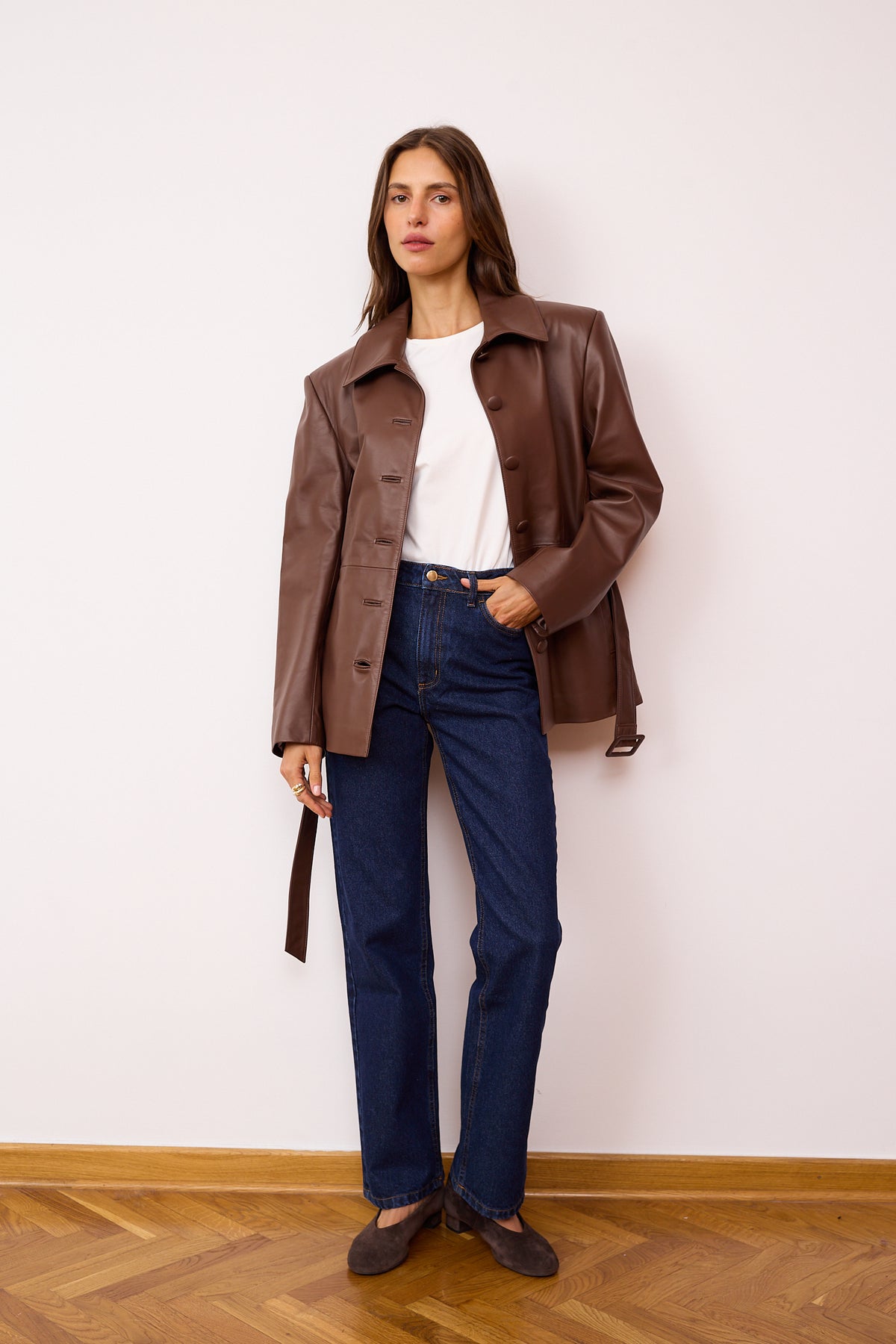 Zoe Leather Jacket /available soon