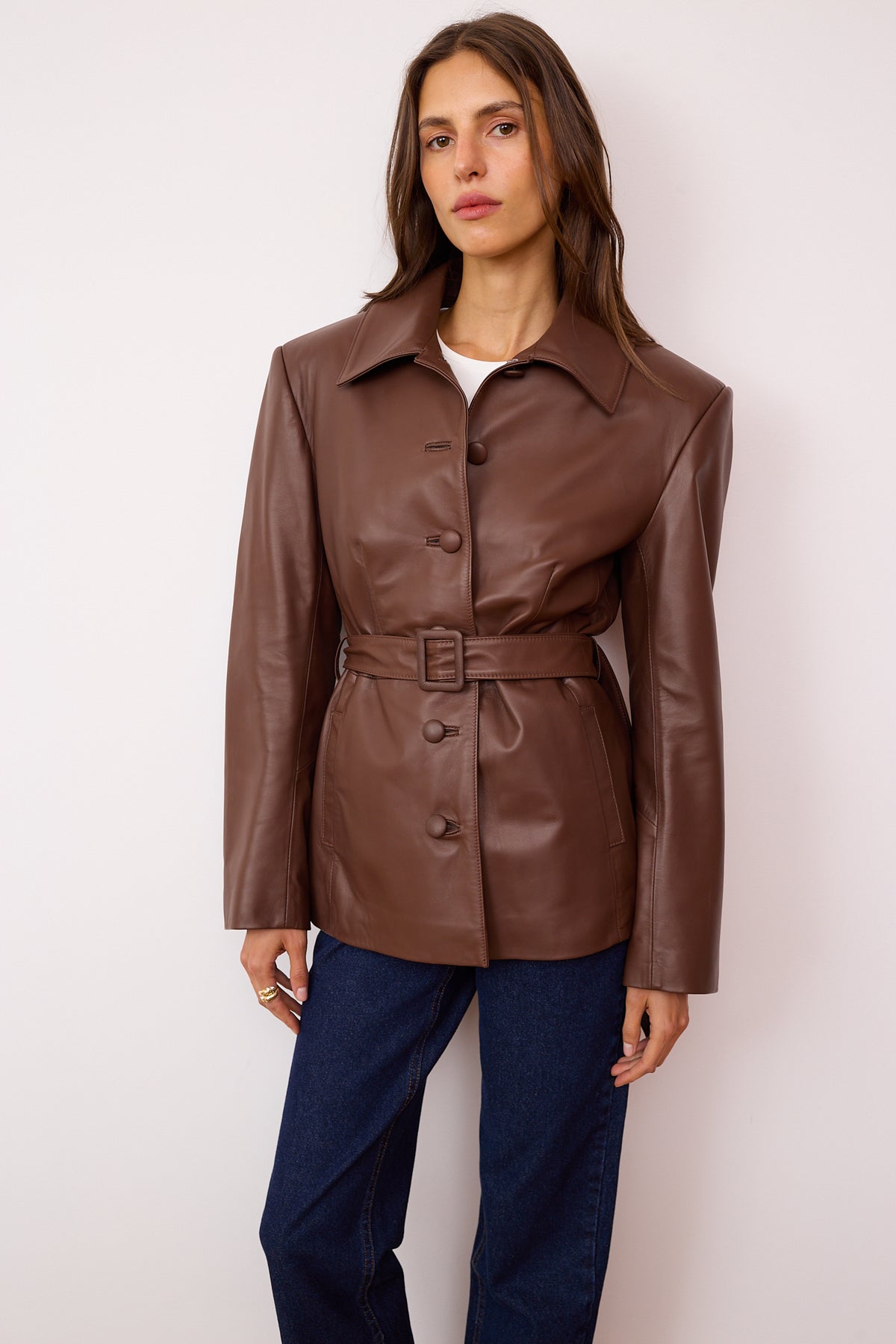 Zoe Leather Jacket /available soon