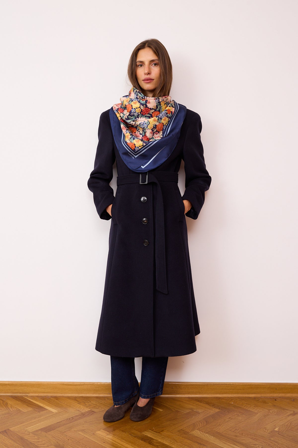 Foulard en soie Klara