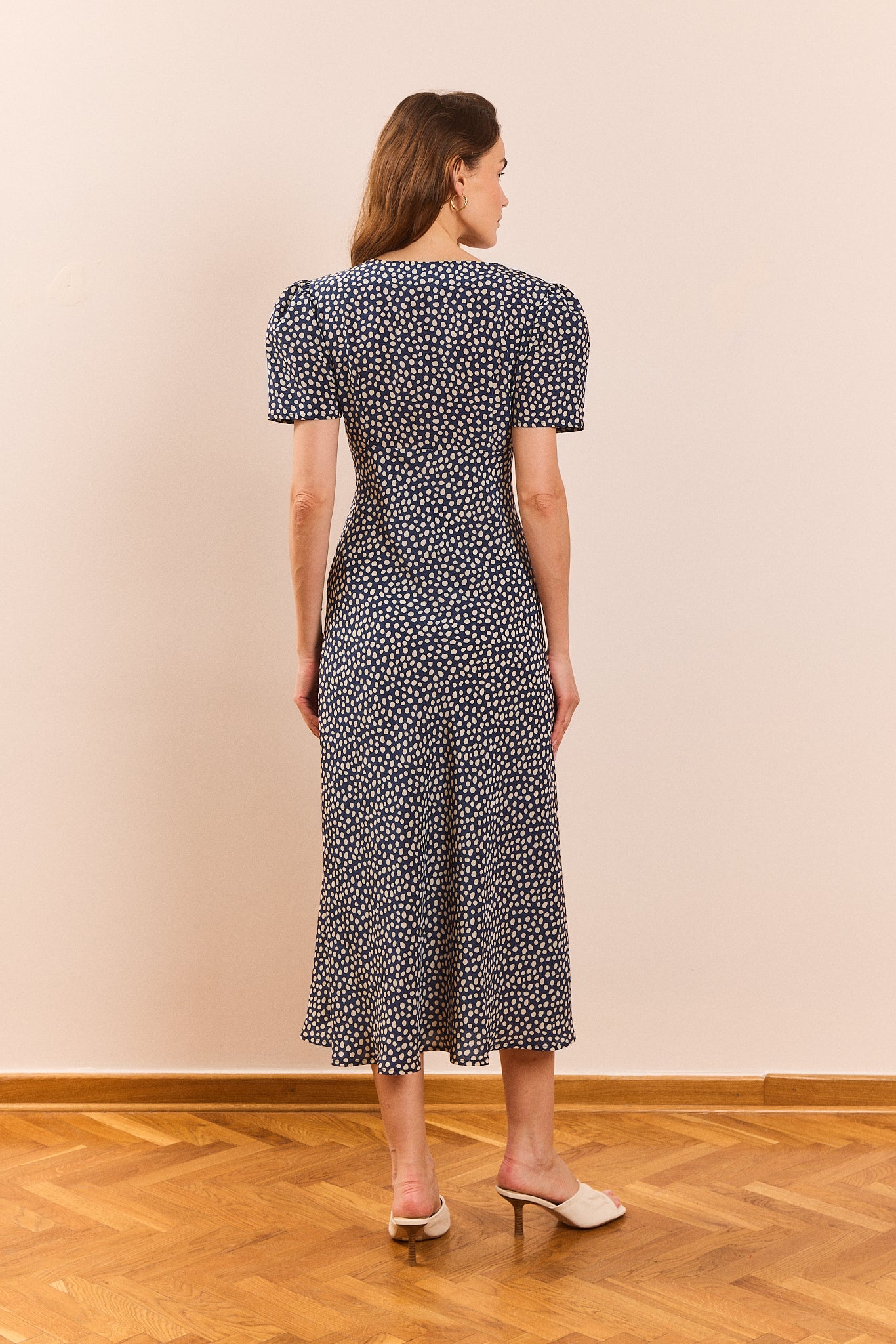 Robe Léonia marine