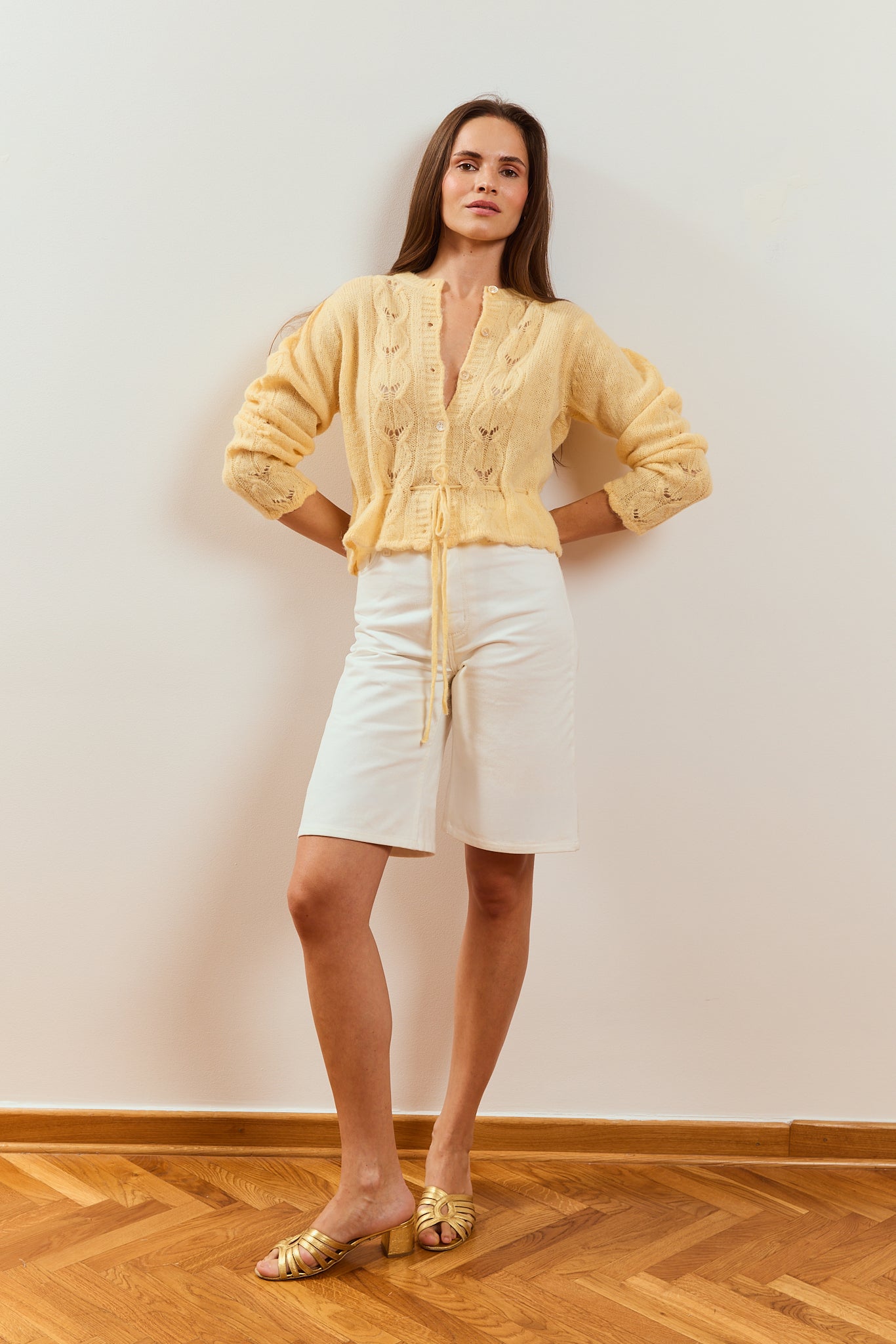 Cardigan Molly jaune
