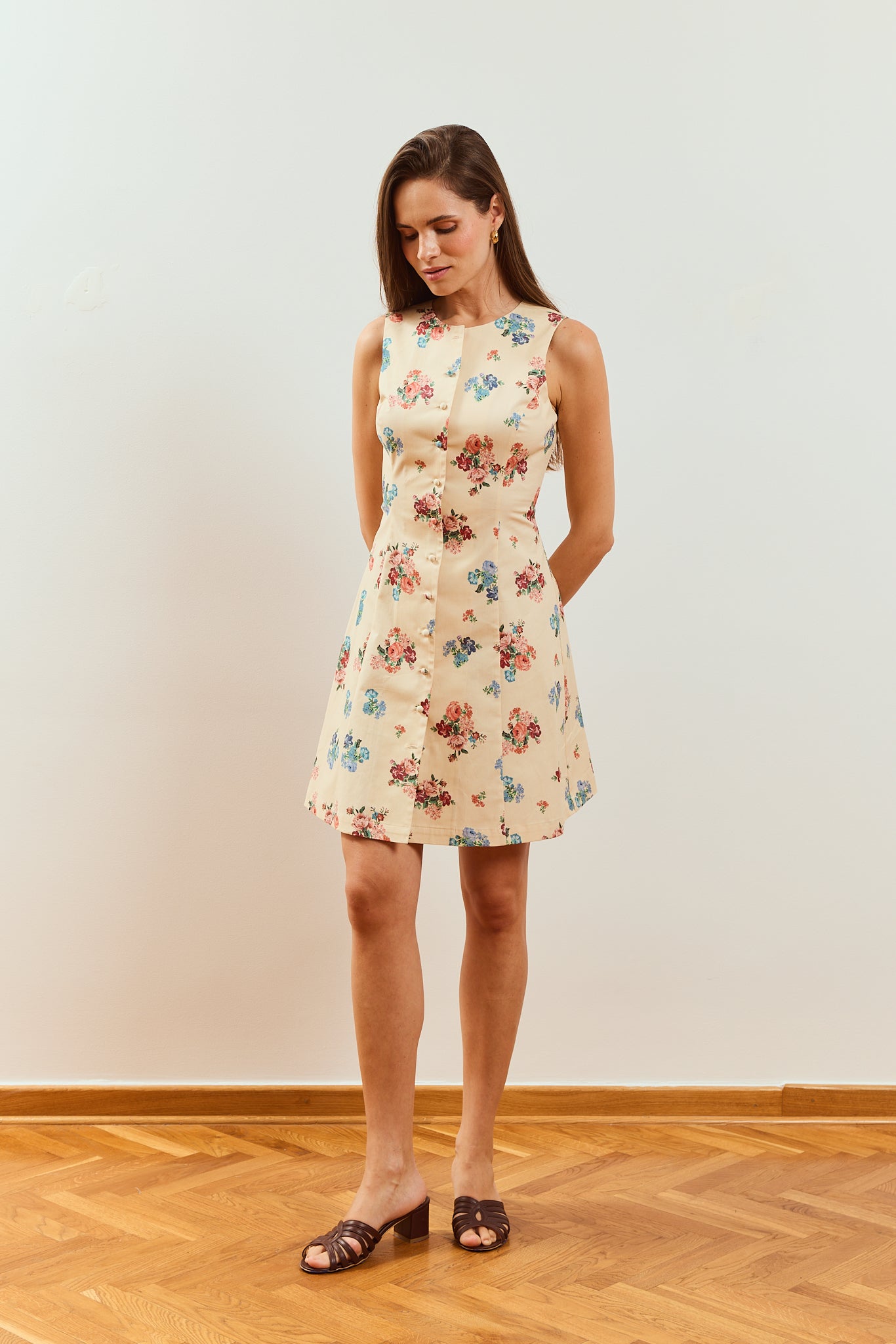Sukienka Bella w kwiaty